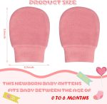 9 Pairs Newborn Baby Mittens Infant Toddler Gloves No Scratch Mittens Unisex Cotton Gloves for 0-6 Months Baby Boys Girls - Image 2
